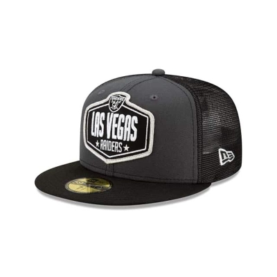 Sapca New Era Las Vegas Raiders NFL NFL Draft 59FIFTY Fitted - Gri